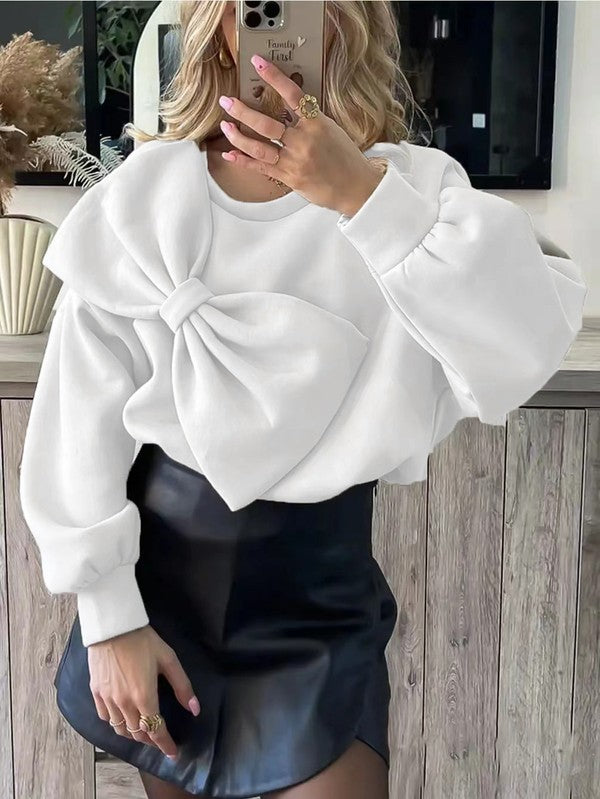 Bow Detail Sweater