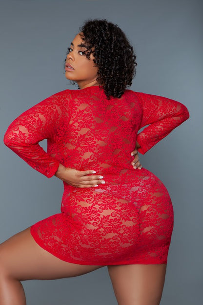 Red & Black Sexy Lingerie