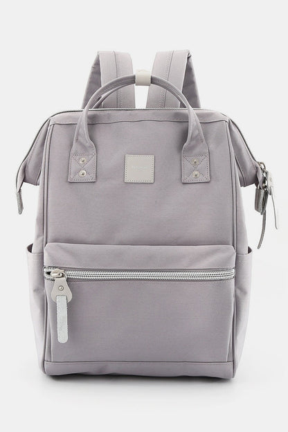 Himawari Water Resistant Canvas Backpack Bag with Side Pockets - Serenitylovefashions LLC