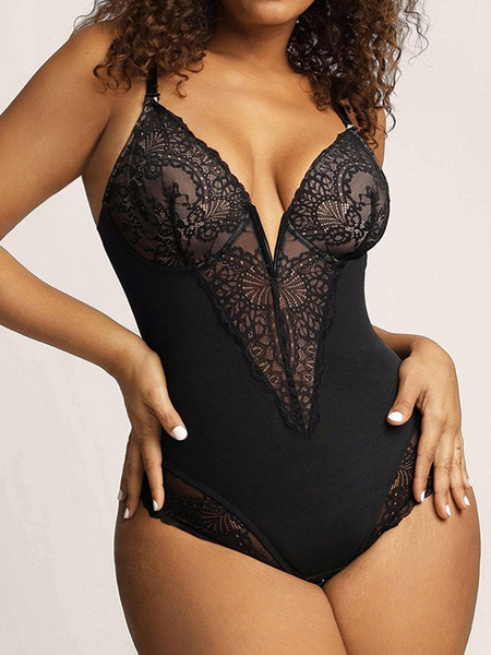 Women's Sexy Lace Bodysuit Tummy Control & Butt Lifter Body Shaper - Serenitylovefashions LLC