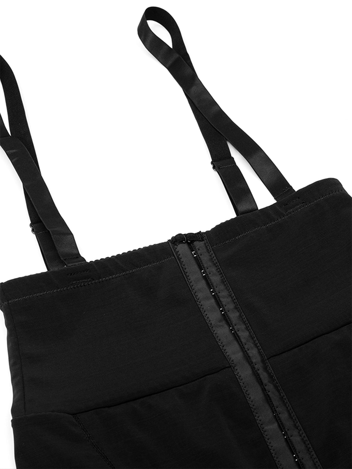 Full Size Hook-and-Eye Under-Bust Shaping Bodysuit - Serenitylovefashions LLC